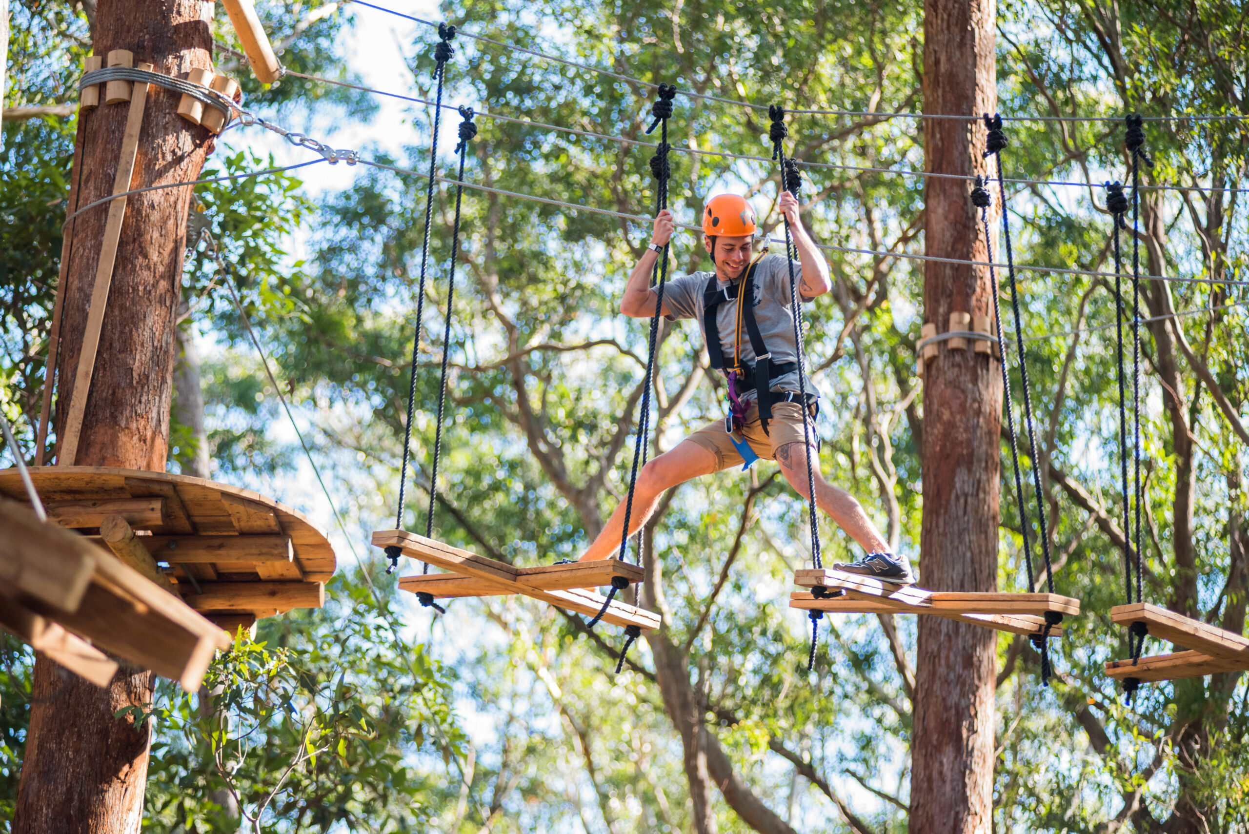 Treetops Adventure Rope